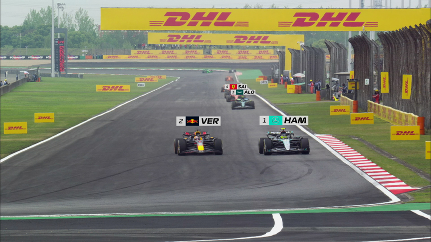 2024 Chinese GP Sprint: Verstappen powers past Hamilton to take the lead
