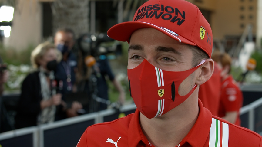 Charles Leclerc: 'There's no number one and number two' at Ferrari