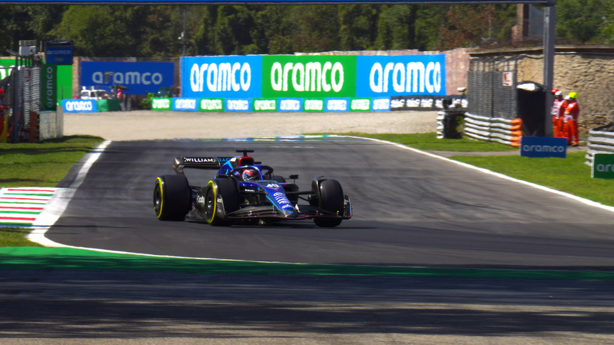 2022 Italian GP FP3: Nyck de Vries drives for Williams in Monza final practice