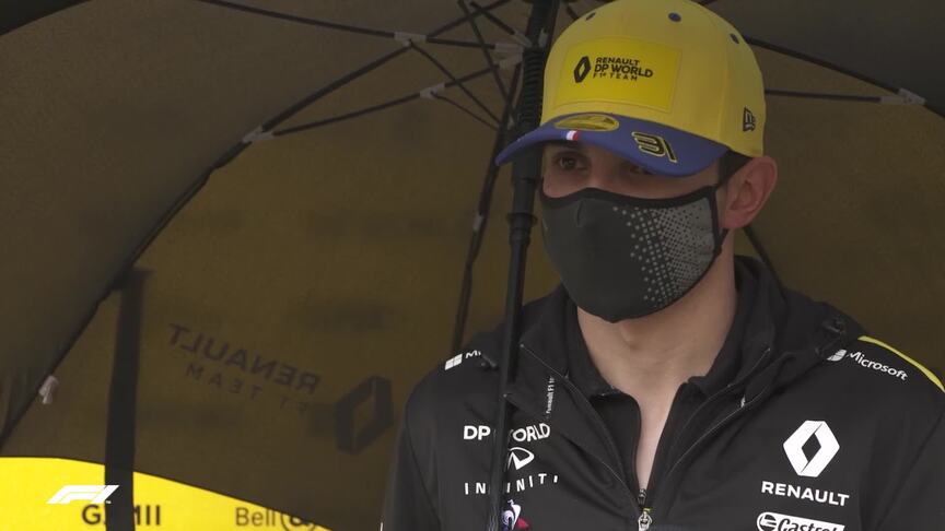 Esteban Ocon pleased with 'quite quick' Renault