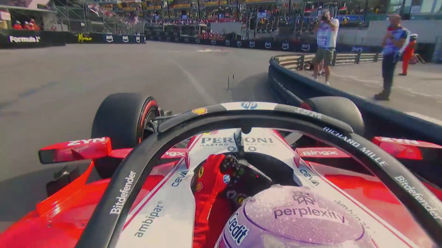 2026 Monaco GP FP2: Onboard with Lewis Hamilton for the fastest lap of Friday practice
