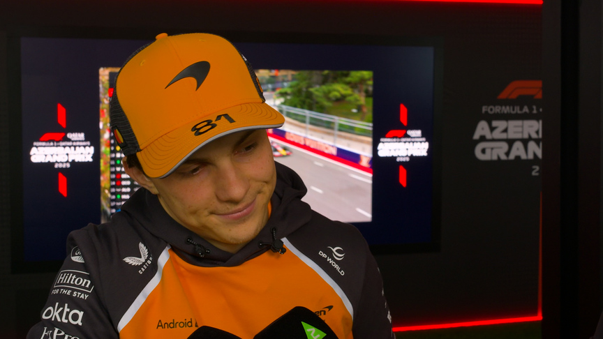 Championship leader Piastri explains his poor start and Lap 1 crash in Baku