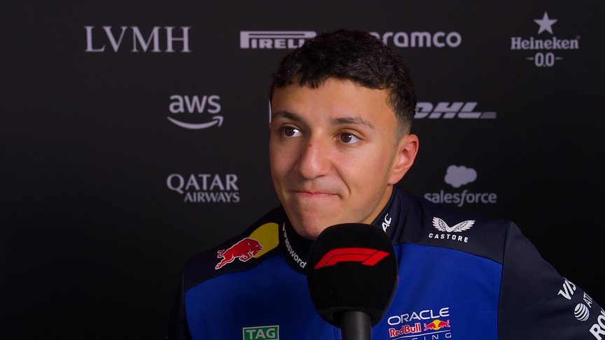 P6 Hadjar celebrates 'best result we could have achieved' in Spa