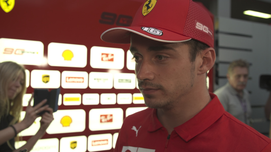 Charles Leclerc: Our 'race pace looked very strong' today