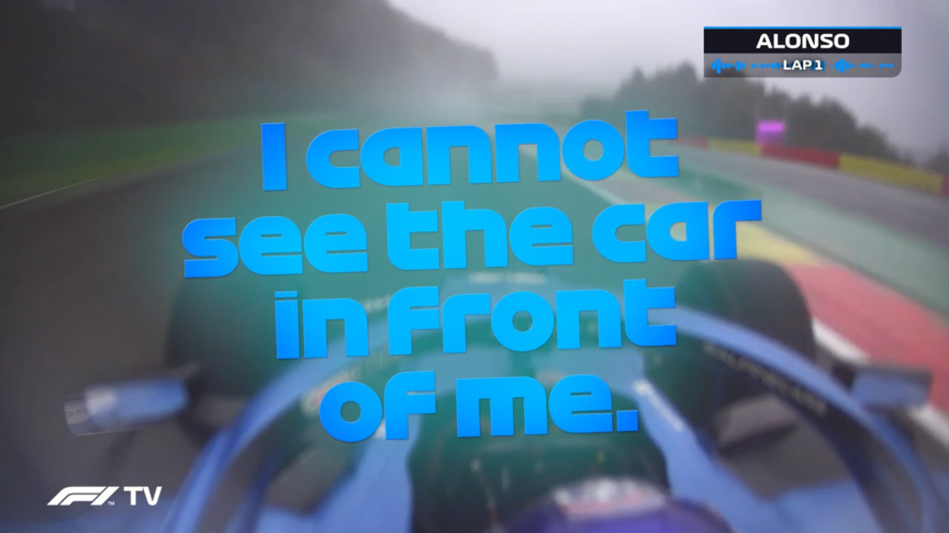2021 Belgian Grand Prix: How drivers saw the 'shocking' conditions at Spa