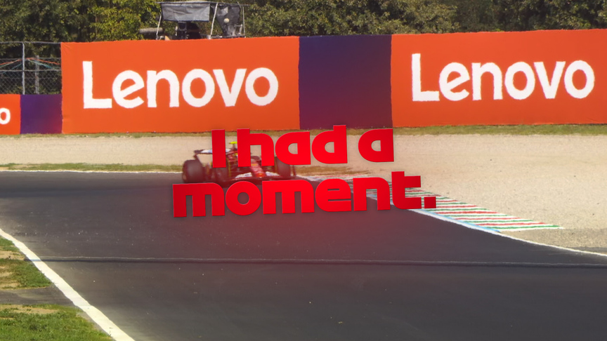 2024 Italian GP Qualifying: Sainz runs wide onto gravel in Q1