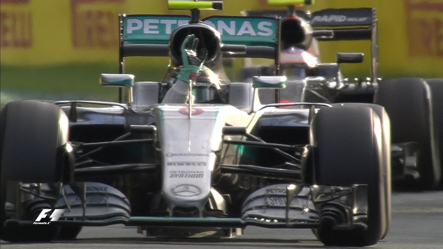 Race: Mercedes hold on under pressure for a 1-2 in Melbourne