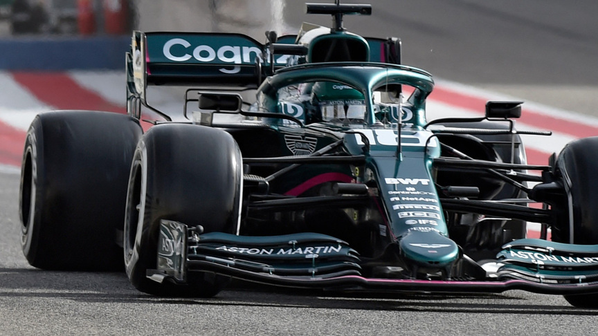 Free preview: Tech Talk at Bahrain testing - Aston Martin's AMR21