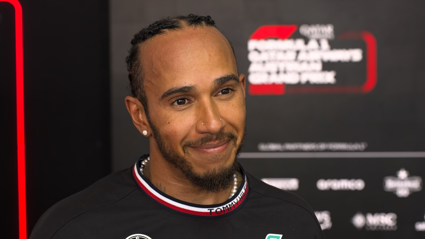 Hamilton reveals he had damage after Lap 1 clash with Sainz in Austria