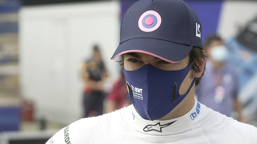 Lance Stroll: Today is 'great for the team' but 'I wasn't driving great today'