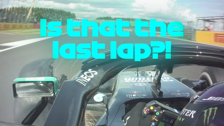 Great Britain 2020: Listen to Hamilton's radio during Silverstone tyre drama