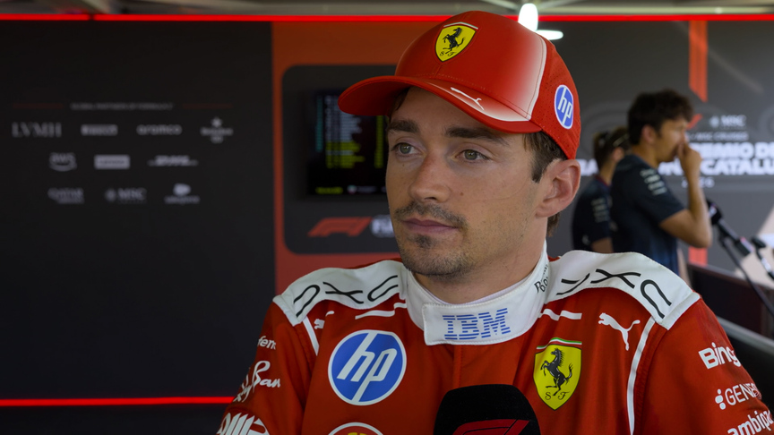 Leclerc congratulates Hamilton, and explains issues that caused his own DNF