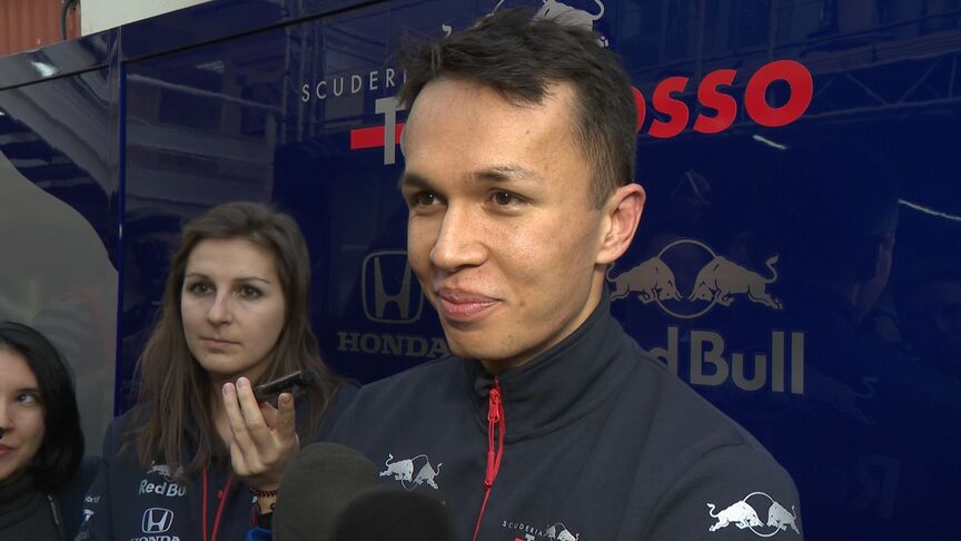 Alexander Albon - 2019 car has 'a lot of potential'