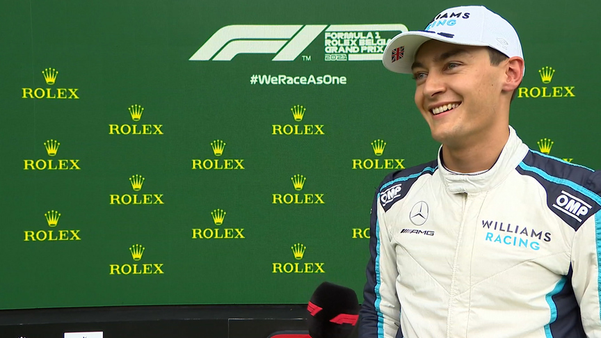 2021 Belgian GP Qualifying: Russell ‘absolutely buzzing’ after incredible P2