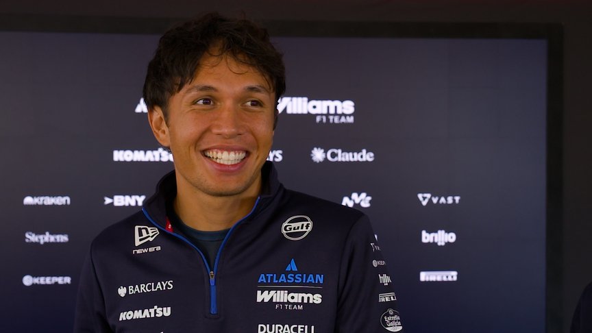 Albon says 'It's no secret we're struggling' but signing new deal was 'quite simple'
