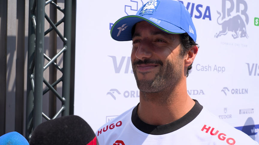 Ricciardo 'taking it as it comes' regarding 2025 race seat