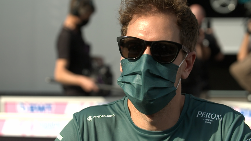 Sebastian Vettel 'happy overall' with Aston Martin progress