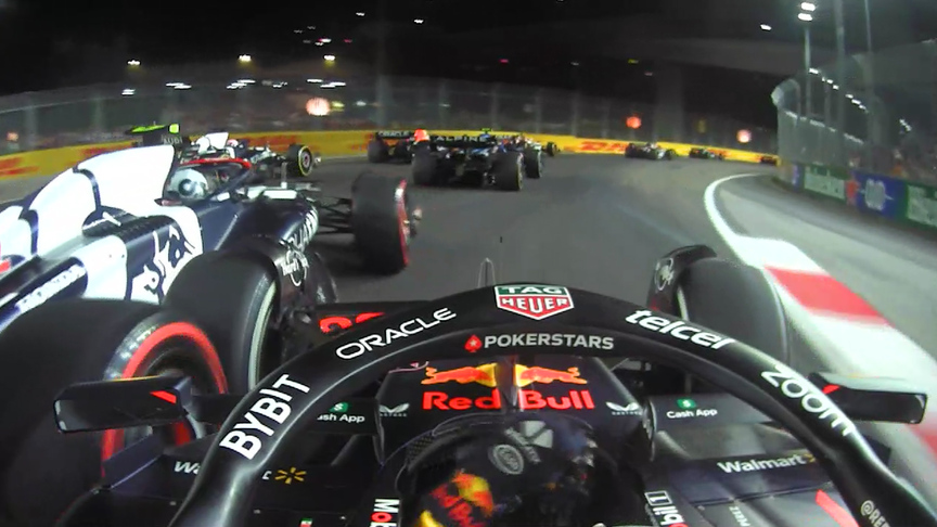 2023 Singaporean Grand Prix: Best race start onboards