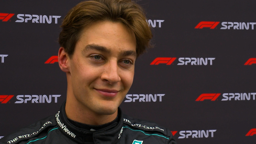 ‘It’s great to be back in the mix again’ – Russell thrilled with P2 in Sprint Qualifying