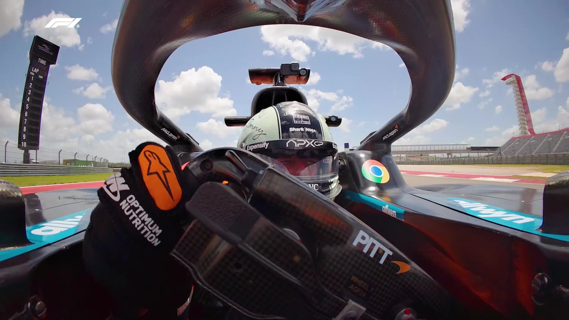 Max Verstappen drives a vintage Honda F1 car in Japan