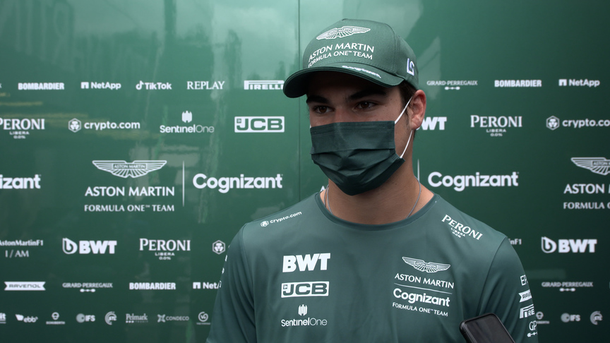 Lance Stroll: Aston Martin car 'felt good' at Belgian GP practice