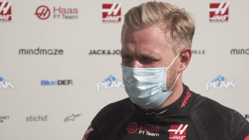Kevin Magnussen 'pretty positive and happy' after superb Haas practice performances
