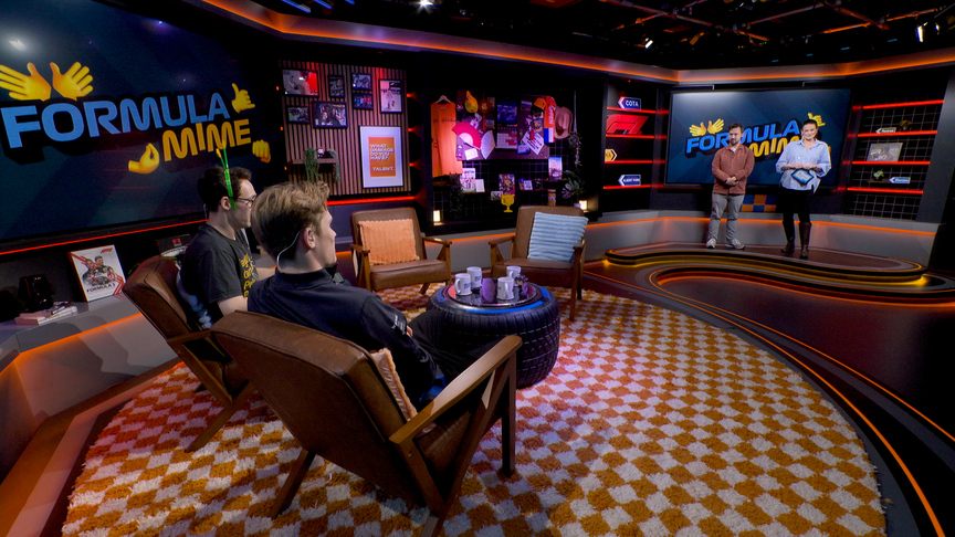 The Cooldown Room: F2's Luke Browning takes on a charades challenge