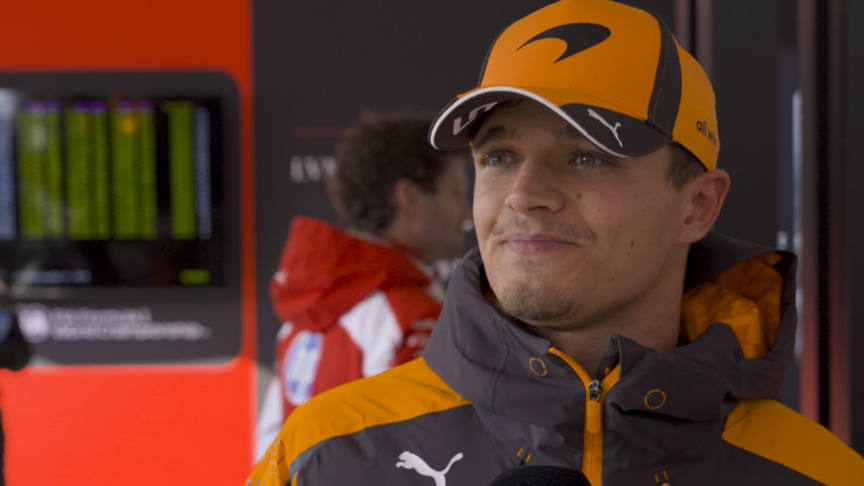 'It's clear we're a step behind' - Norris reflects on qualifying in China