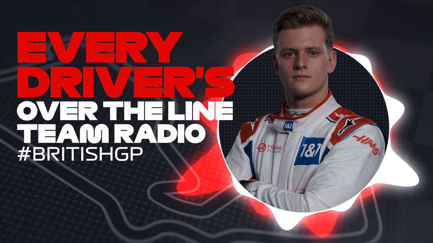 2022 British Grand Prix: Every driver's over the line team radio