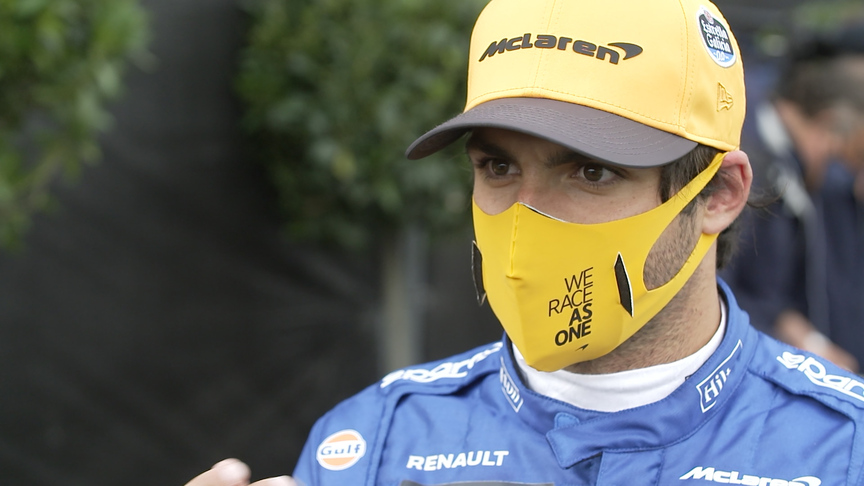 Carlos Sainz enjoyed 'exciting qualifying' for Belgian Grand Prix