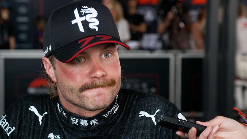 Bottas sums up his P7 in qualifying: ‘A little bit surprised – in a good way!’