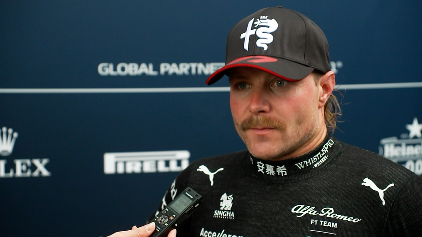 Bottas explains his Q1 spin that brought out the red flags at the Red Bull Ring