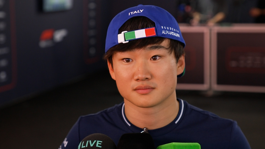 Yuki Tsunoda explains his DNF on the formation lap at Monza