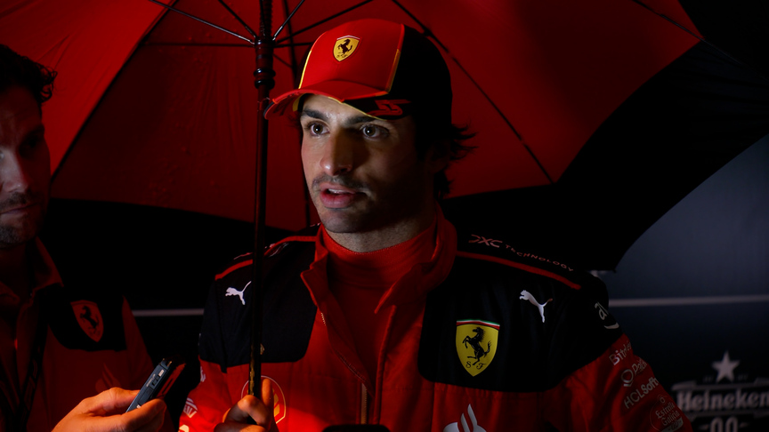 ‘We got unlucky’ – Sainz laments rain hitting Interagos in qualifying