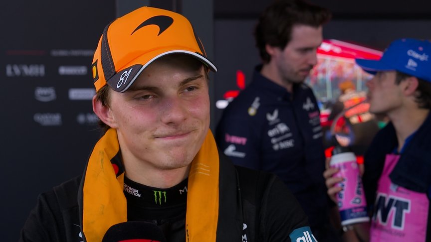 Piastri talks through ‘tough battle’ with team mate Norris in Italy