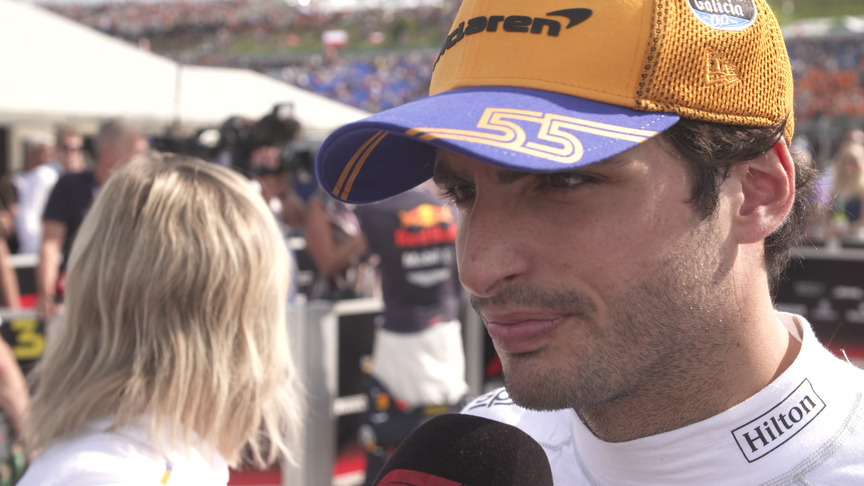 Carlos Sainz: P8 easy to accept after Norris 'perfect lap'