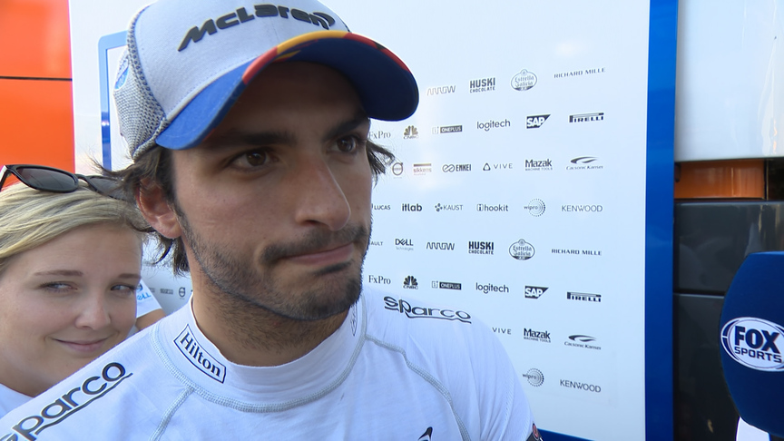 Carlos Sainz: Proud of today's performance