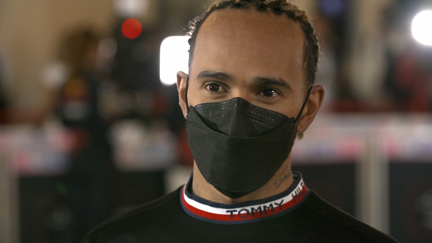 Lewis Hamilton happy with P3 but Mercedes have 'huge degradation and 'lack of rear downforce'