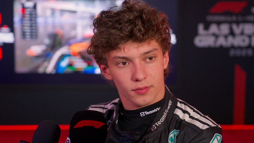 Antonelli: 'The pace is really good in the dry'