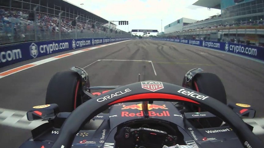 2022 Miami GP FP3: Onboard for Sergio Pérez's fastest lap