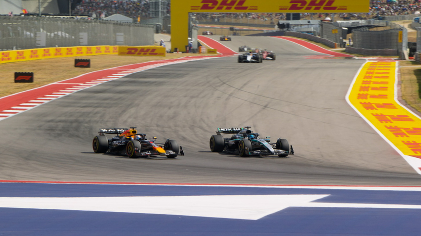 2025 United States GP Sprint: Verstappen fends off late lunge from Russell
