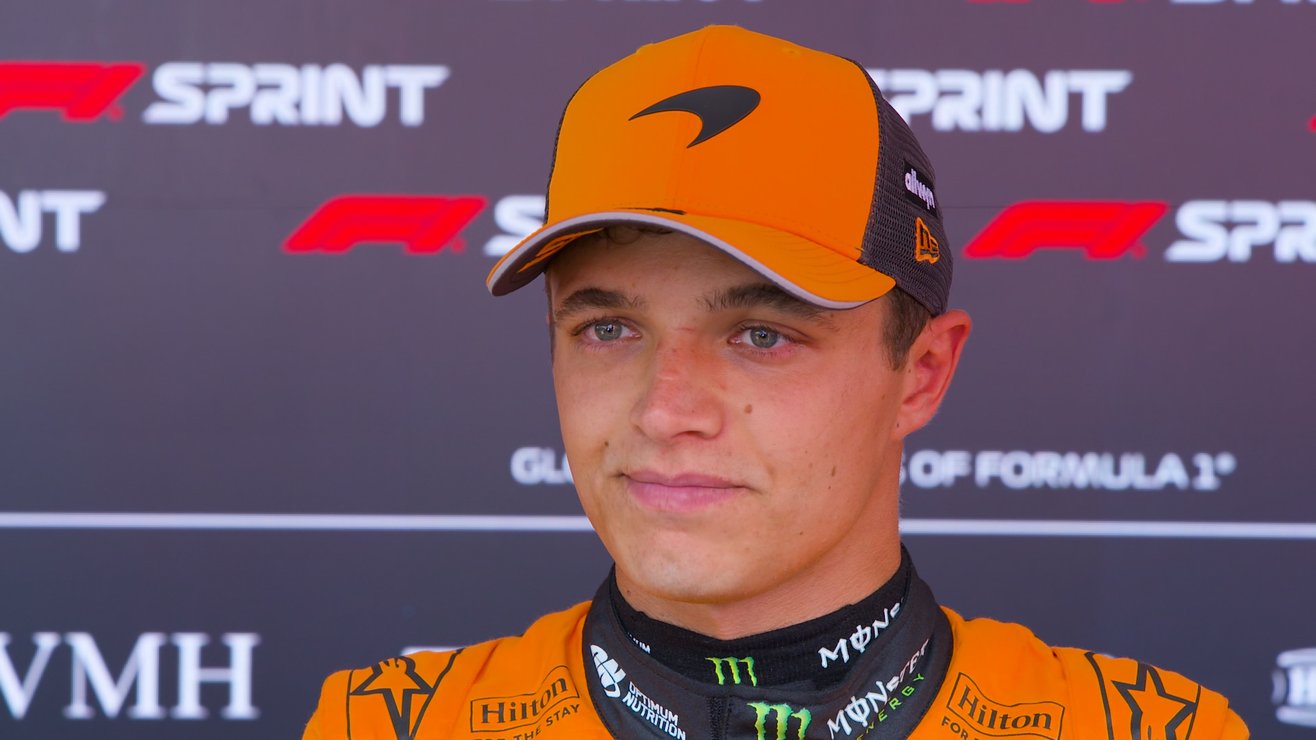 Norris Racing Norris explains car 'was just not quick enough in the straights' around Spa