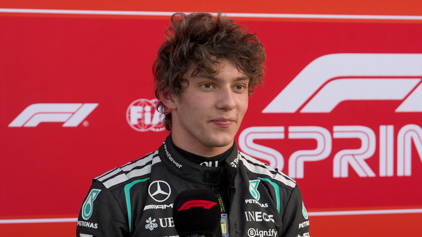 'The pace is very strong' says Antonelli