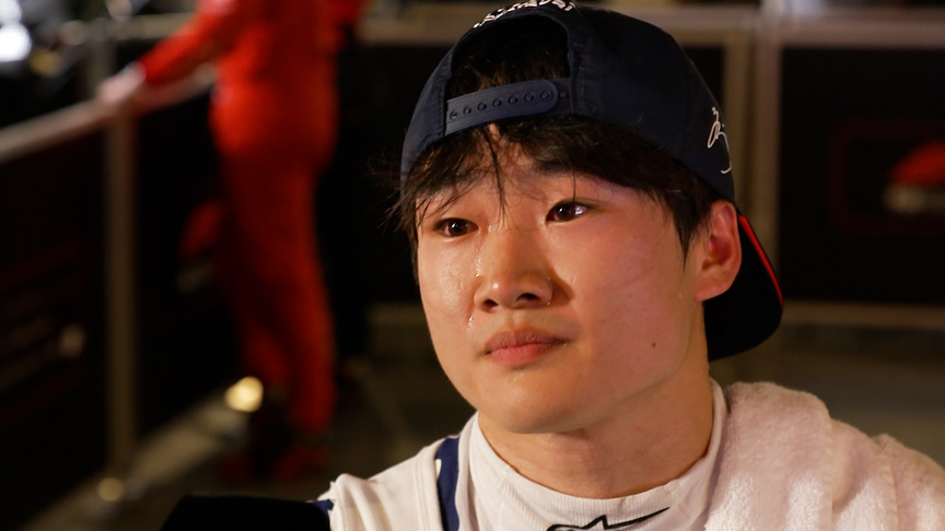 ‘Frustration!’ – Tsunoda sums up his race in one word after just missing out on points in Jeddah