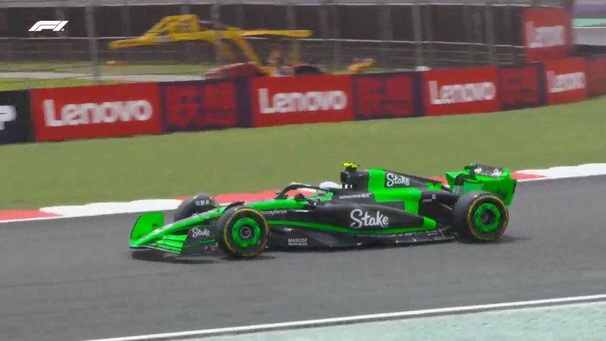 2024 Chinese GP FP1: Zhou hits the track for the first time at his home race
