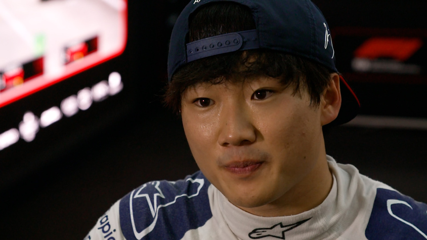 Yuki Tsunoda talks us through his DNF on Lap 1 of the Singapore Grand Prix