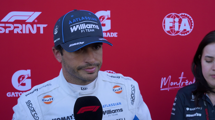 Sainz ‘very happy’ with Sprint Qualifying laps to claim SQ3 spot in Canada
