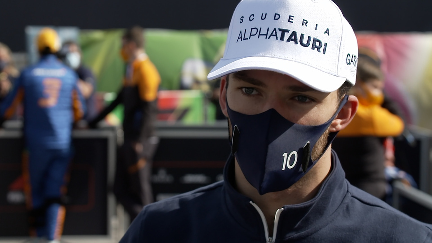 Pierre Gasly: We only got one point 'but we were happy to get it'