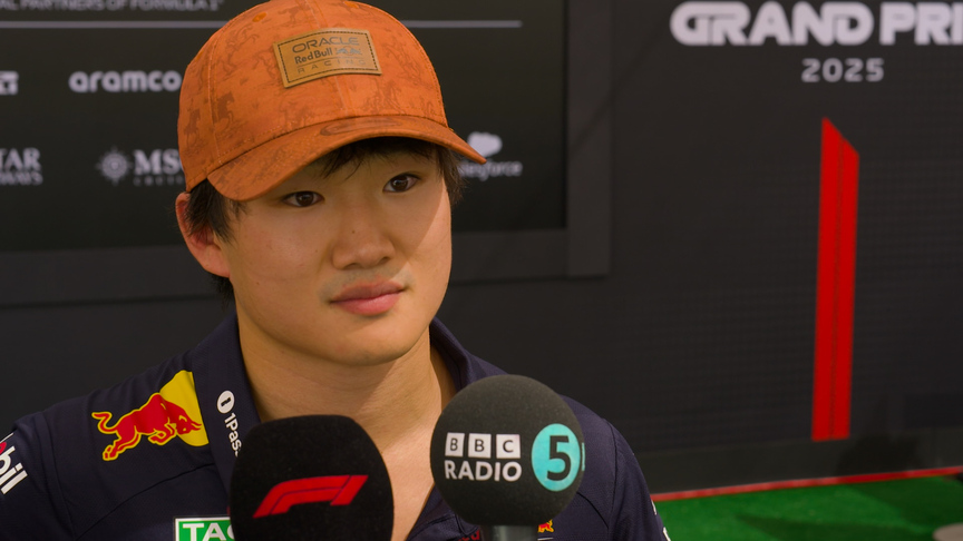 'I took a risk' – Tsunoda on navigating the chaos of Lap 1 in the Austin Sprint