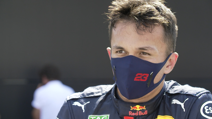 Alex Albon 'on edge throughout whole qualifying session'